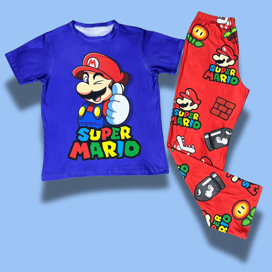 Pijama Super Mario rojo - Diversión garantizada