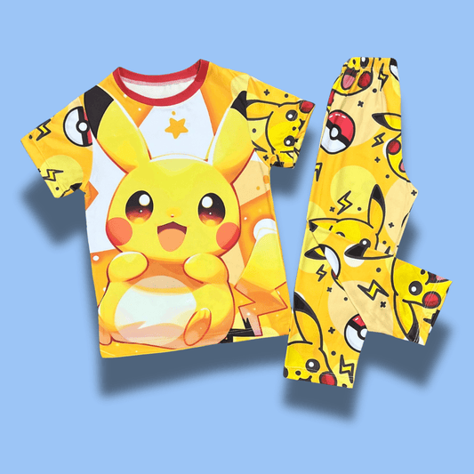 Pijama Pikachu - Diversión electrizante