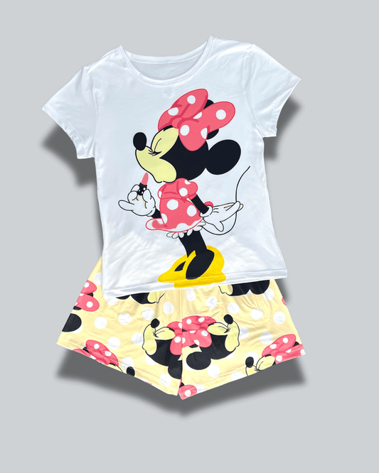 Pijama Dama Short Plus Minnie Labial