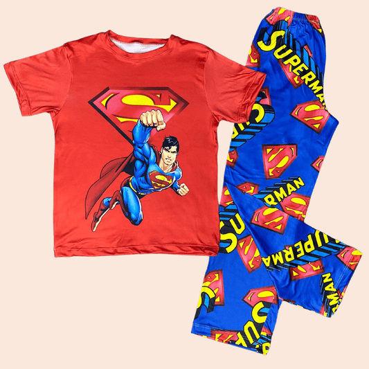 Pijama Niño Pantalón Superman Clásico