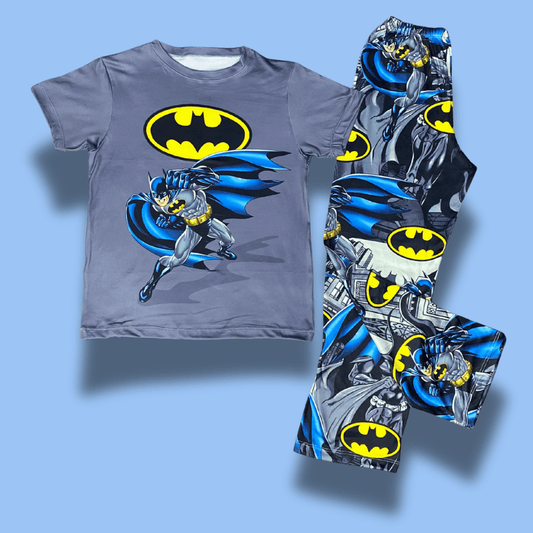 Pijama Batman gris - Sueños de superhéroe