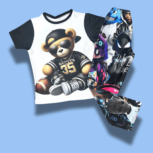 Pijama oso urbano - Estilo cool para soñar