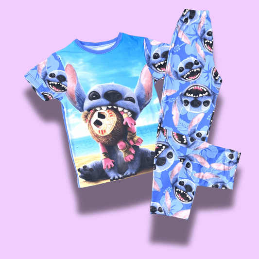 Pijama Stitch playa – Diversión veraniega todo el año