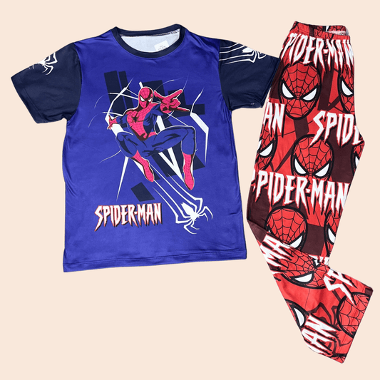 Pijama Niño Pantalón Spiderman