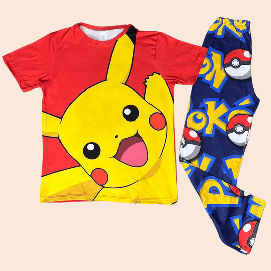 Pijama Niño Pantalón Pokemón