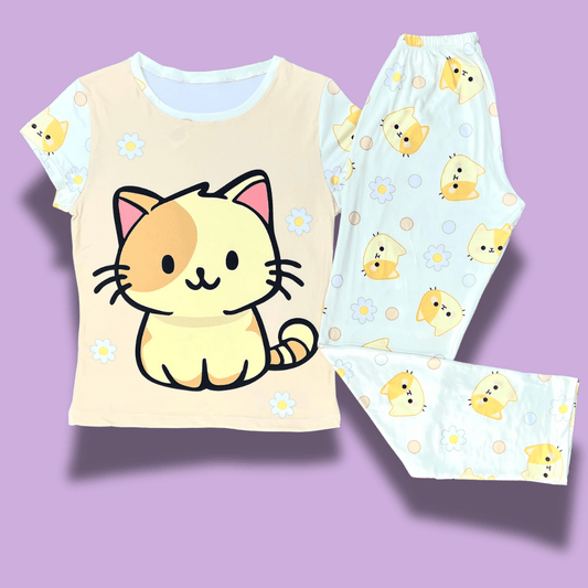 Pijama gatito kawaii - Sueños suaves