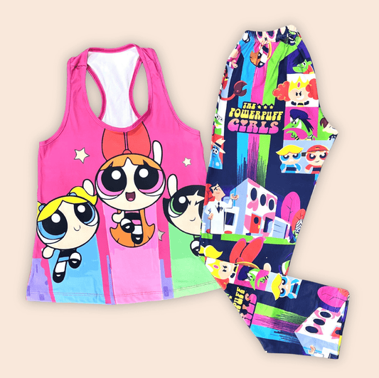 Pijama Dama Esqueleto Chicas Superpoderosas