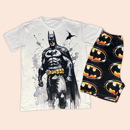 Pijama Hombre Pantaloneta Batman