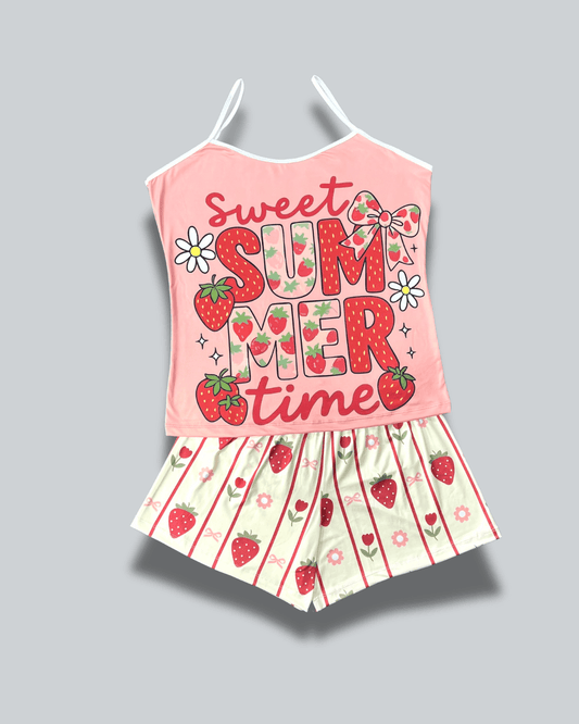 Pijama Dama Short Plus Sweet Summer Time