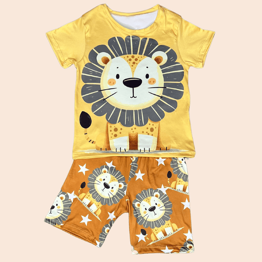 Pijama Niño Short León