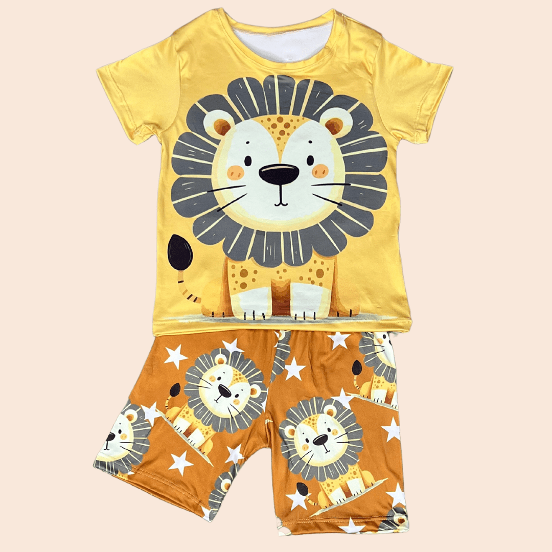 Pijama Niño Short León