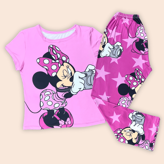 Pijama Dama Plus Minnie Camera