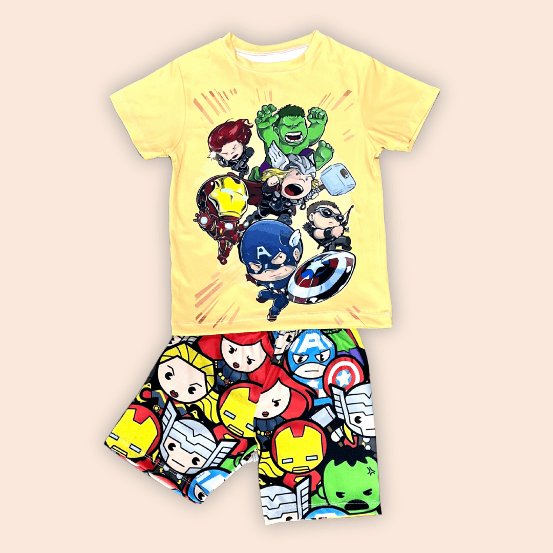 Pijama Niño Short de Avengers